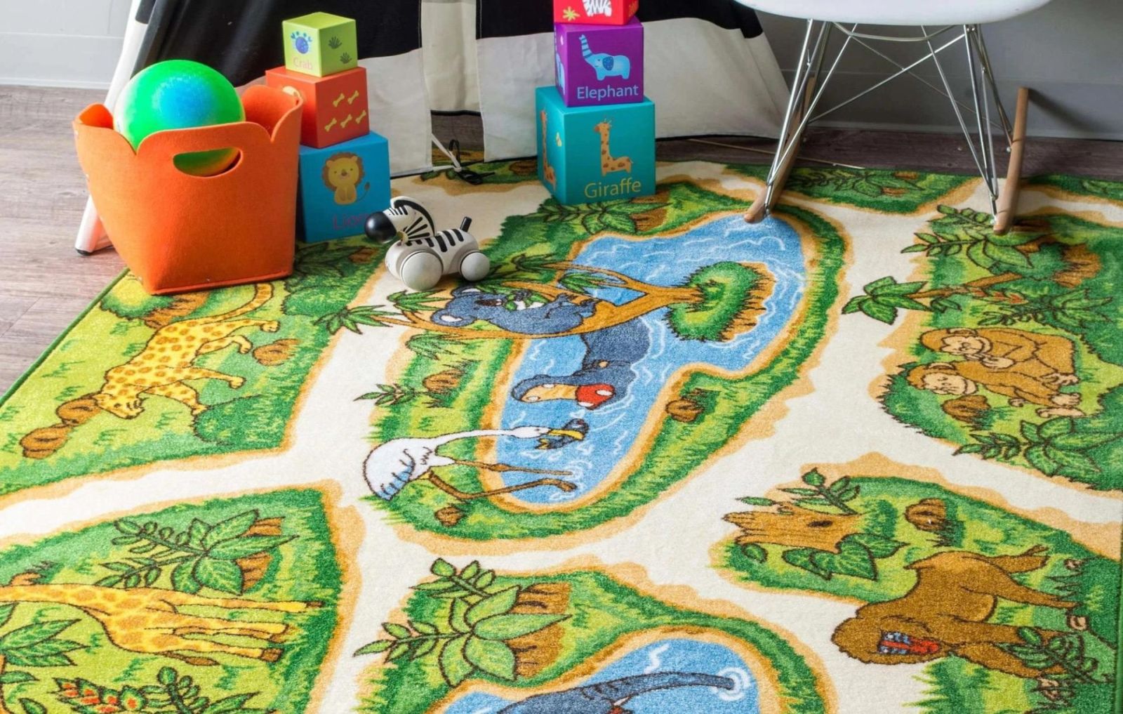 kids zoo rug