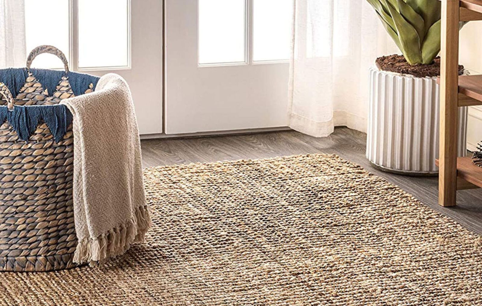 natural jute rug