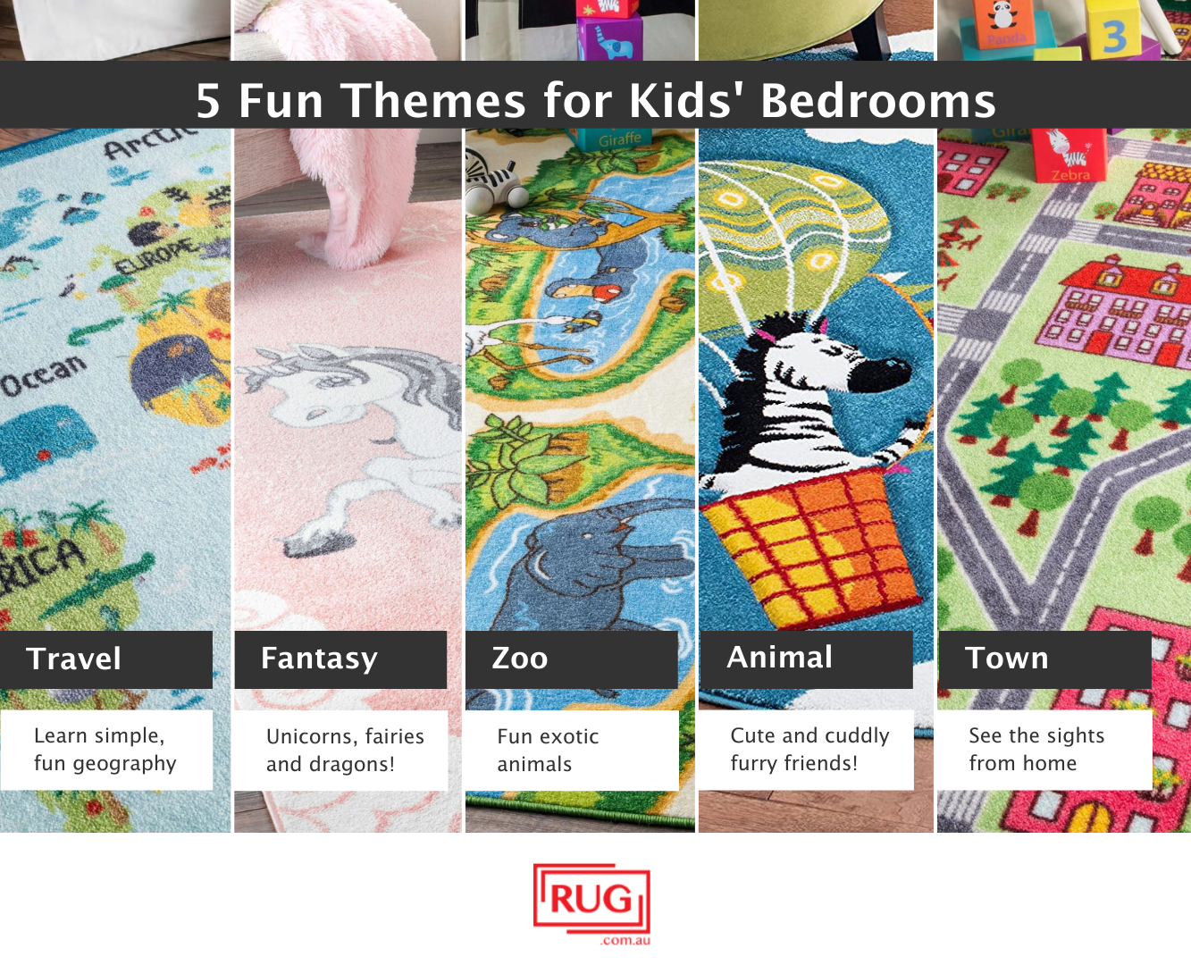 fun themes for kids bedrooms