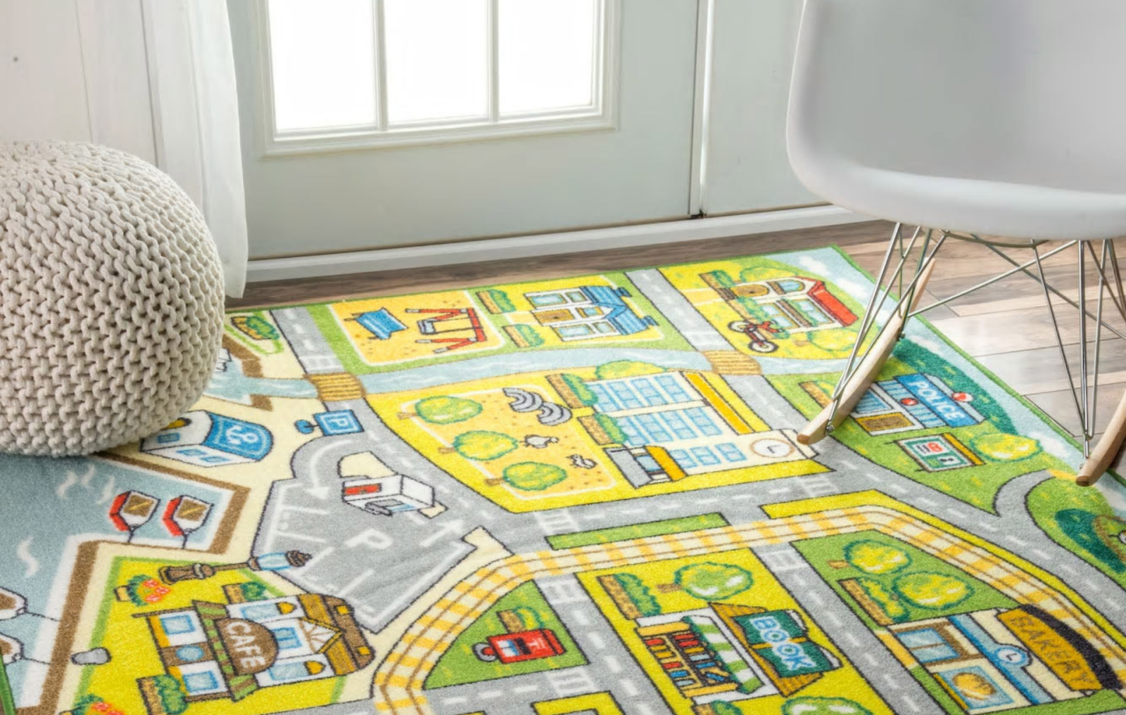 kids map rug