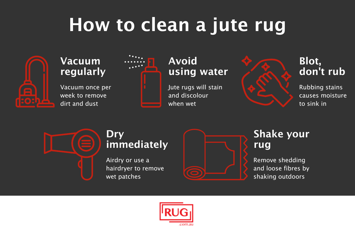 What to Do if Your Rug Gets Wet