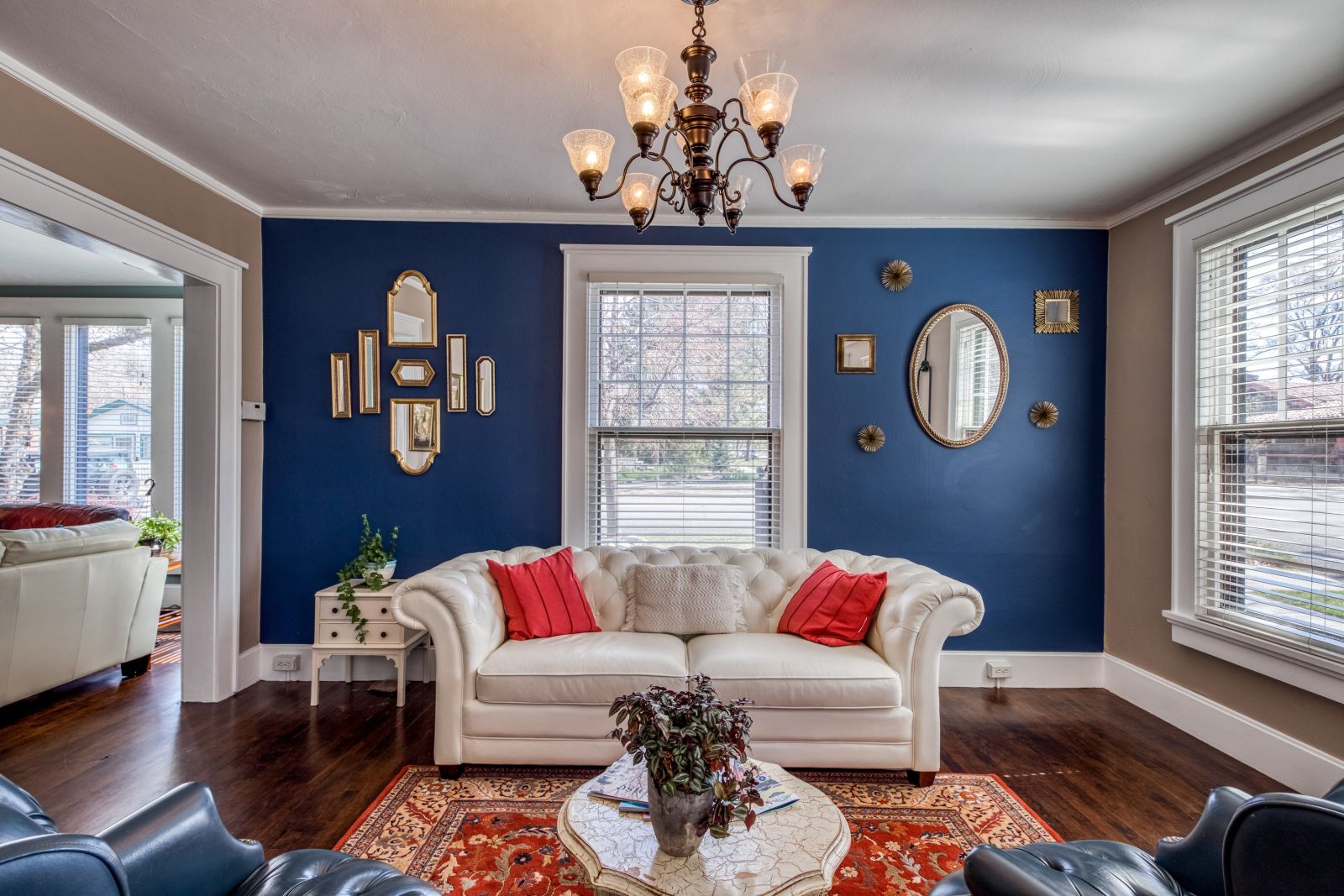 colourful living room