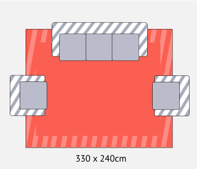 lounge 330x240cm