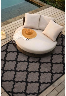 Soleil Trellis Pattern Rug SR5666-48H