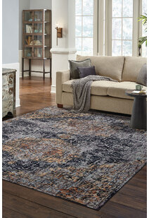 Ares Transitional Medallion Rug