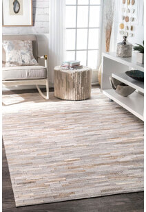 Atlas Cowhide Patchwork Rug