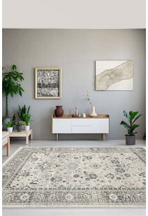 Aden Fringed Classic Floral Rug