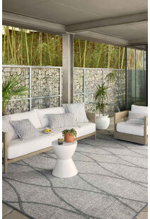 Alfresco Wavy Trellis Rug