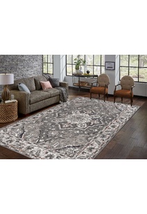 Alfa Traditional Medallion Rug