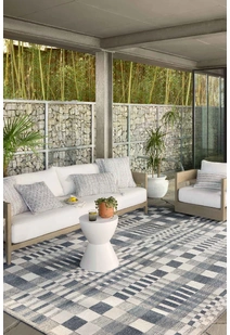 Alfresco Geometric Rug ALF5505-UE3B