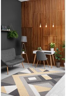 Alfa Geometric Abstract Rug