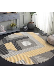 Alfa Geometric Abstract Rug