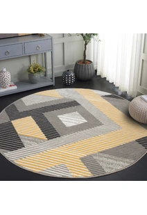 Alfa Geometric Abstract Rug