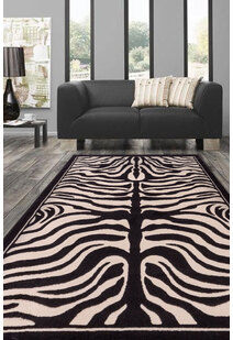 Americo Zebra Animal Print Rug