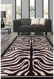 Americo Zebra Animal Print Rug