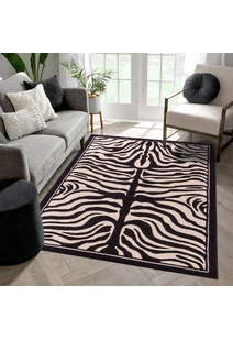 Americo Zebra Animal Print Rug