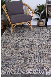 Amir Geometric Flatweave Rug