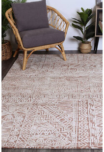 Amir Geometric Flatweave Rug