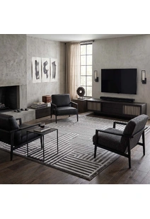 Amigo Geometric Lines Rug 