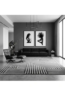 Amigo Geometric Lines Rug 