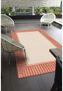Ambient Red Indoor Outdoor Rug