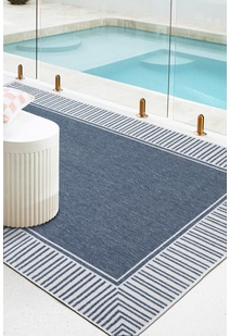 Ambient Blue Indoor Outdoor Rug