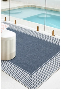 Ambient Blue Indoor Outdoor Rug