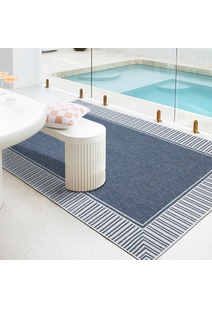 Ambient Blue Indoor Outdoor Rug
