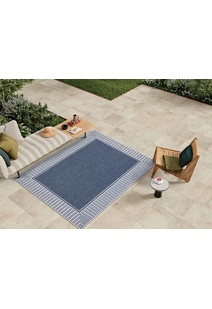 Ambient Blue Indoor Outdoor Rug