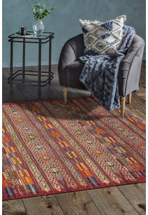 Aperto Geometric Flatweave Rug