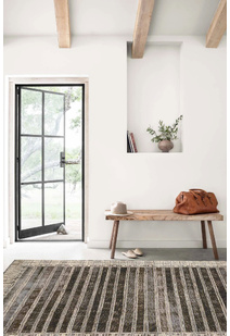 Aperto Striped Flatweave Rug
