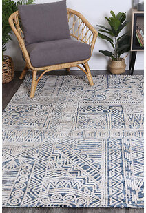 Arim Geometric Flatweave Rug
