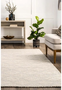 Arlo H. Made Wool Rug ARL1510-IVO