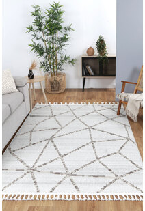 Ariel Moroccan Tassel Fringe Rug