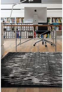 Aspen Grey Modern Abstract Rug