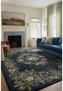 Aubusson Floral Medallion Rug