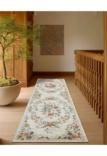 Aubusson Floral Medallion Rug