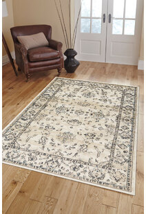 Bliss Classic Floral Rug BE1603-W