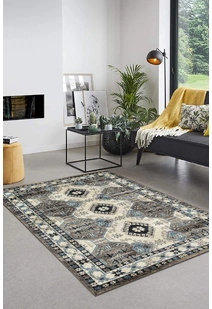 Bliss Geometric Rug BE382-N