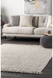Jimmy Bleach Jute Flatweave Rug