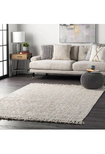 Jimmy Bleach Jute Flatweave Rug