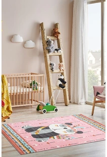 Candy Panda Kids Rug CAN8112-P