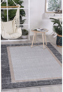 Casa Modern Border Rug