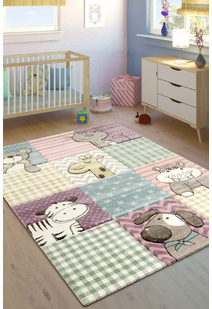Charlie Cute Animal Nursery Rug