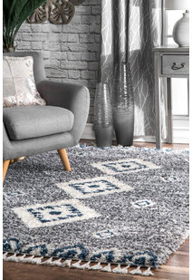 Charles Moroccan Shaggy Rug