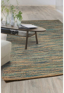 Claire Hemp & Chindi Rug