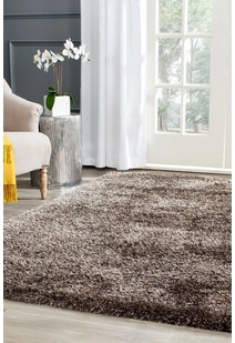 Dream Plain Brown Shaggy Rug