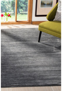 Domani Modern Plain Grey Rug