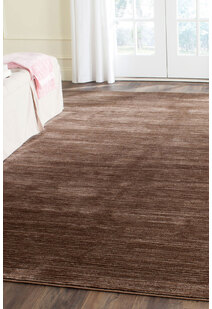 Domani Modern Plain Brown Rug