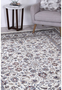 Domenico Floral Border Rug